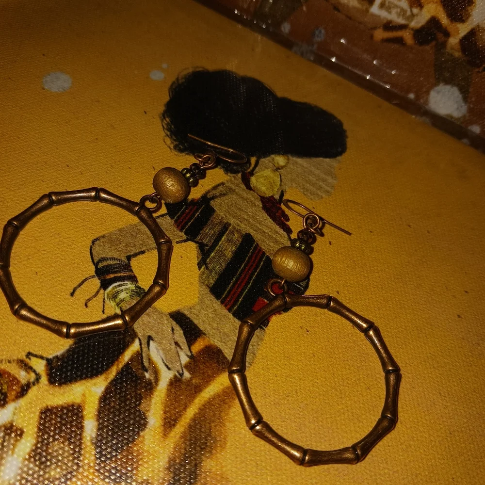 Bronze Earrings